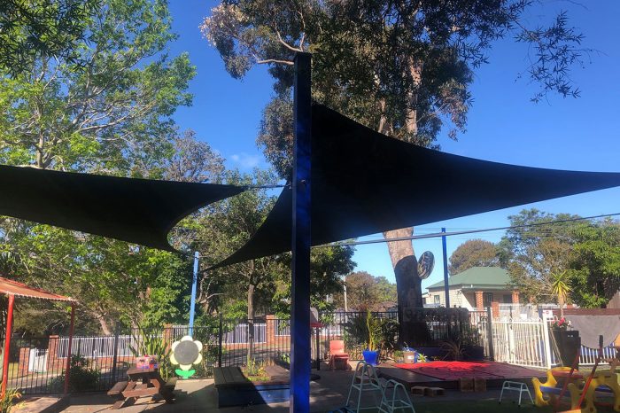 Orchard Hills School Shade Sail | Educational Shade Sail | Shade Us Now
