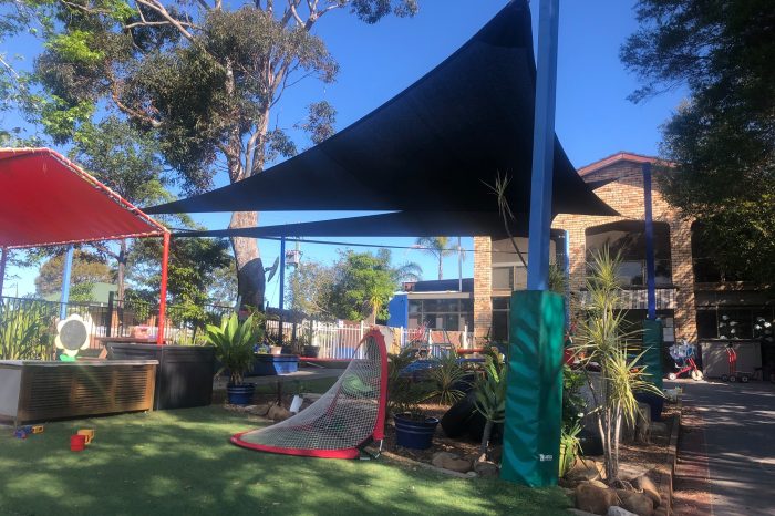 Orchard Hills School Shade Sail | Educational Shade Sail | Shade Us Now